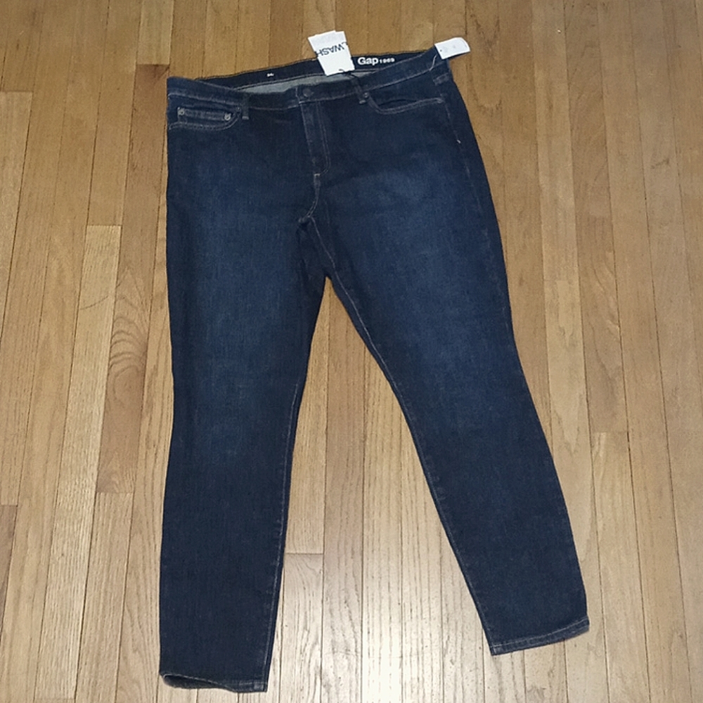 NWT 2016 GAP 1969 TRUE SKINNY JEANS 34R 18